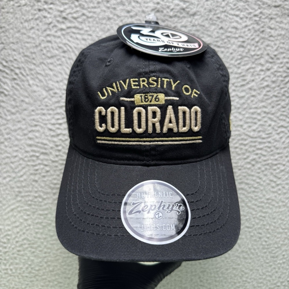 Colorado Buffaloes Hat Cap Adult Adjustable OSFM Zephyr NCAA Dad Buffs NWT